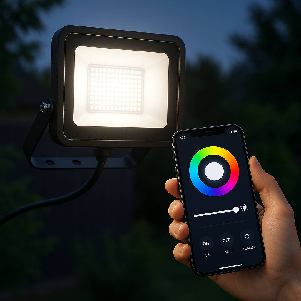 Wi-Fi Smart Garage Light – 1000 Lumens of Bright Control